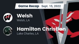 Recap: Welsh  vs. Hamilton Christian  2022