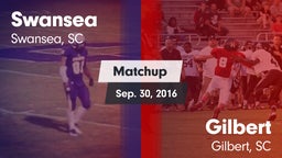 Matchup: Swansea vs. Gilbert  2016