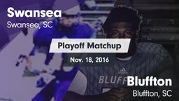 Matchup: Swansea vs. Bluffton  2016