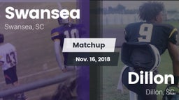Matchup: Swansea vs. Dillon  2018