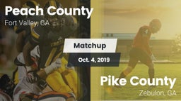 Matchup: Peach County vs. Pike County  2019
