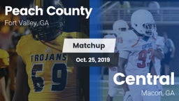 Matchup: Peach County vs. Central  2019
