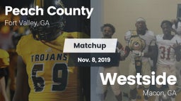 Matchup: Peach County vs. Westside  2019