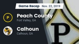 Recap: Peach County  vs. Calhoun  2019