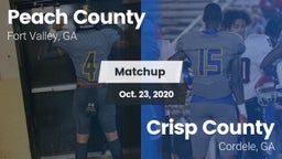 Matchup: Peach County vs. Crisp County  2020