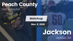 Matchup: Peach County vs. Jackson  2020