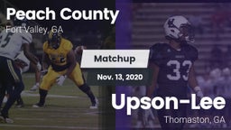 Matchup: Peach County vs. Upson-Lee  2020