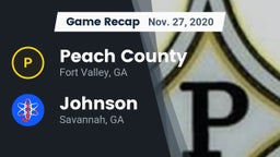 Recap: Peach County  vs. Johnson  2020
