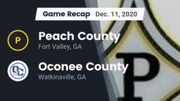 Recap: Peach County  vs. Oconee County  2020