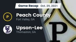 Recap: Peach County  vs. Upson-Lee  2021