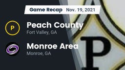 Recap: Peach County  vs. Monroe Area  2021