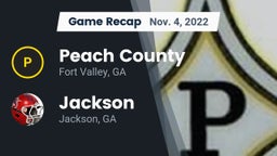 Recap: Peach County  vs. Jackson  2022