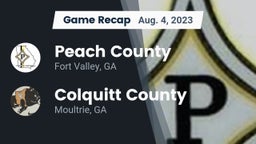 Recap: Peach County  vs. Colquitt County  2023