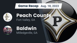Recap: Peach County  vs. Baldwin  2023