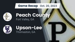 Recap: Peach County  vs. Upson-Lee  2023