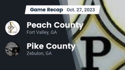 Recap: Peach County  vs. Pike County  2023
