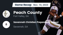 Recap: Peach County  vs. Savannah Christian Preparatory School 2023