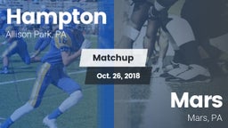 Matchup: Hampton vs. Mars  2018