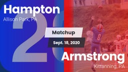 Matchup: Hampton vs. Armstrong  2020
