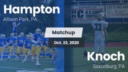 Matchup: Hampton vs. Knoch  2020