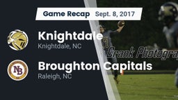 Recap: Knightdale  vs. Broughton Capitals 2017