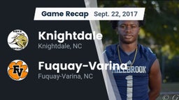 Recap: Knightdale  vs. Fuquay-Varina  2017