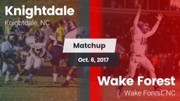 Matchup: Knightdale vs. Wake Forest  2017