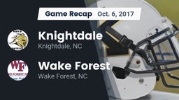 Recap: Knightdale  vs. Wake Forest  2017