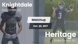 Matchup: Knightdale vs. Heritage  2017
