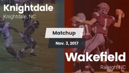 Matchup: Knightdale vs. Wakefield  2017