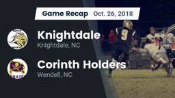 Recap: Knightdale  vs. Corinth Holders  2018