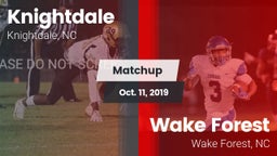 Matchup: Knightdale vs. Wake Forest  2019