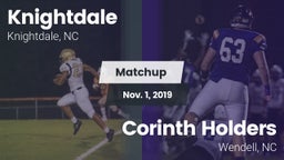 Matchup: Knightdale vs. Corinth Holders  2019