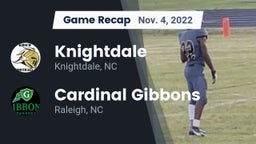 Recap: Knightdale  vs. Cardinal Gibbons  2022