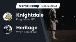 Recap: Knightdale  vs. Heritage  2023
