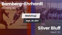 Matchup: Bamberg-Ehrhardt vs. Silver Bluff  2017