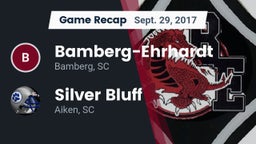 Recap: Bamberg-Ehrhardt  vs. Silver Bluff  2017