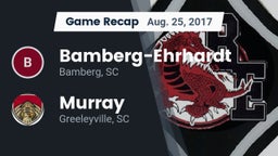 Recap: Bamberg-Ehrhardt  vs. Murray  2017