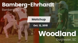 Matchup: Bamberg-Ehrhardt vs. Woodland  2018