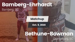 Matchup: Bamberg-Ehrhardt vs. Bethune-Bowman  2020