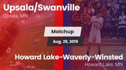 Matchup: Upsala/Swanville vs. Howard Lake-Waverly-Winsted  2019