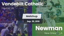 Matchup: Vandebilt Catholic vs. Newman  2016