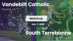 Matchup: Vandebilt Catholic vs. South Terrebonne  2016