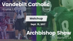 Matchup: Vandebilt Catholic vs. Archbishop Shaw  2017