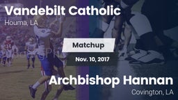 Matchup: Vandebilt Catholic vs. Archbishop Hannan  2017