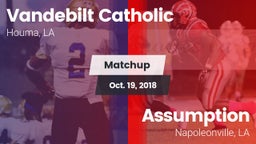 Matchup: Vandebilt Catholic vs. Assumption  2018