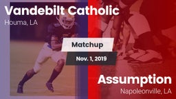 Matchup: Vandebilt Catholic vs. Assumption  2019