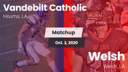Matchup: Vandebilt Catholic vs. Welsh  2020