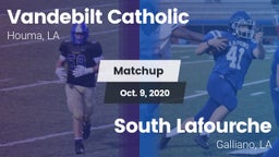Matchup: Vandebilt Catholic vs. South Lafourche  2020