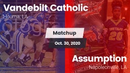 Matchup: Vandebilt Catholic vs. Assumption  2020